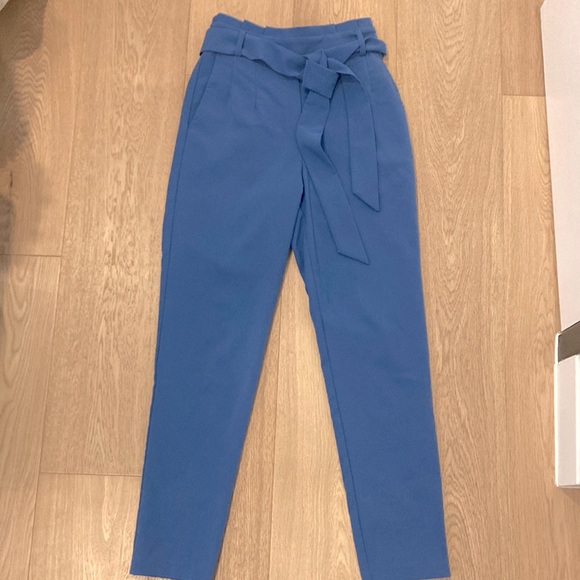 Dynamite Paperbag Blue Slacks - Picture 2 of 4
